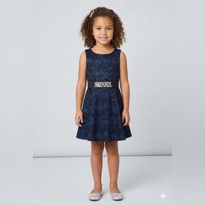 The Children's Place Blue Fit and Flare Cocktail Dress 👗